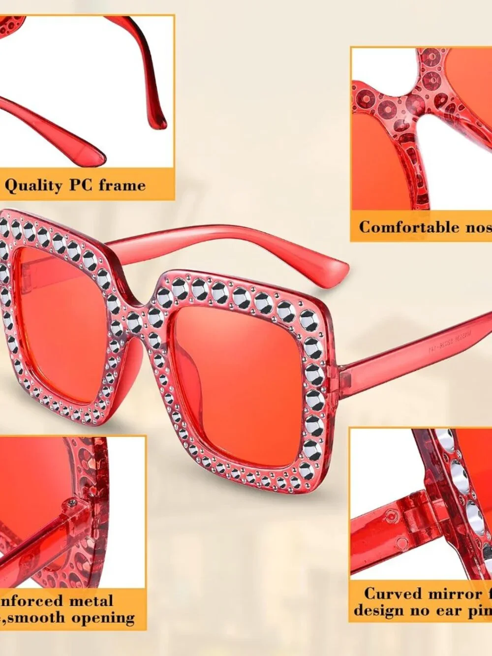 N/A stylish rhinestone